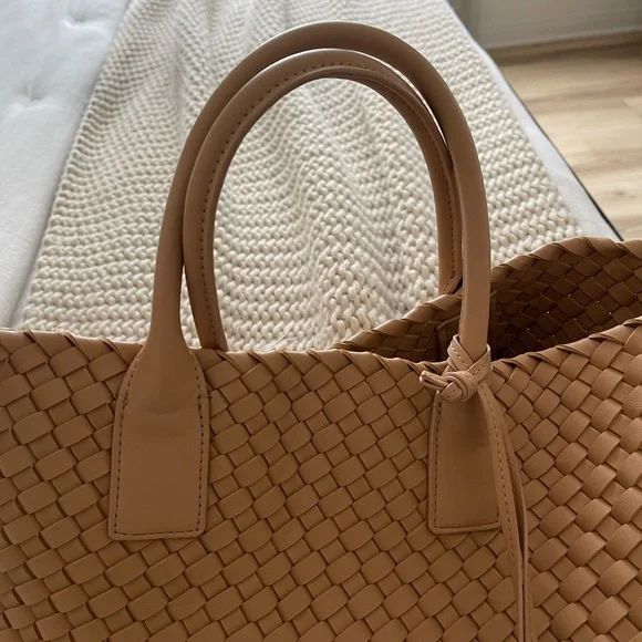 Anne Klein Woven Tote - Picture 7 of 8